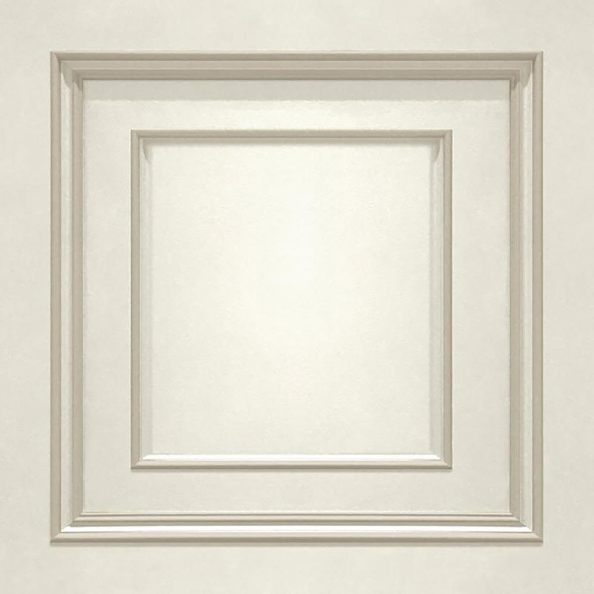 Amara Wood Panel Cream Soft Gold Wallpaper