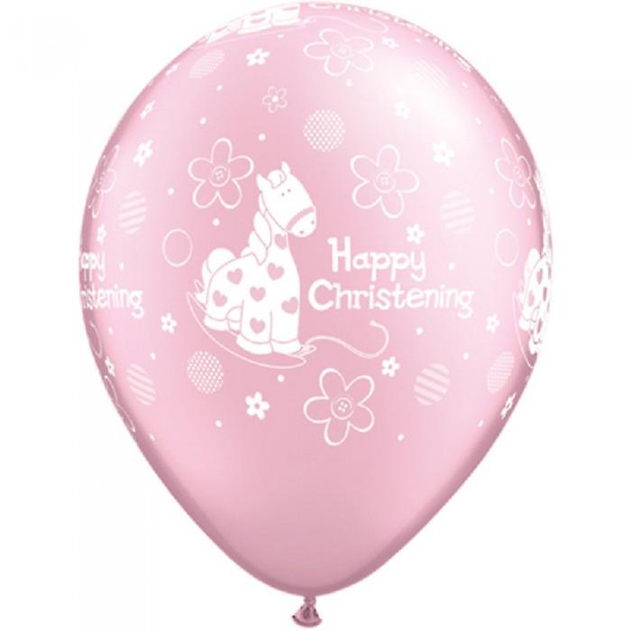 Qualatex 11 Inch Christening Pony Latex Balloon (Pack of 50)