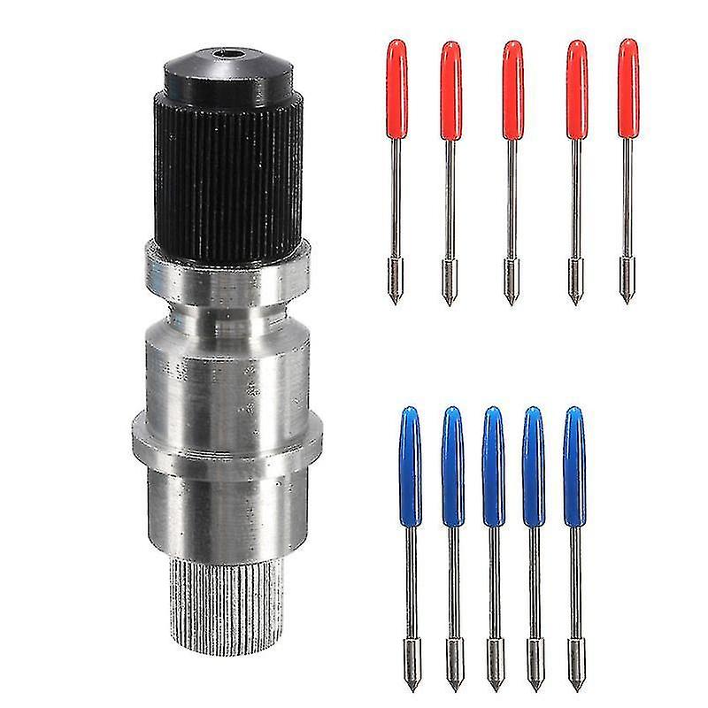 Cb09 Cb09u Graphtec Blade Holder Base 10pcs Graphtec Blade Vinyl Cutter Plotter Cutting Blades 45/ 6