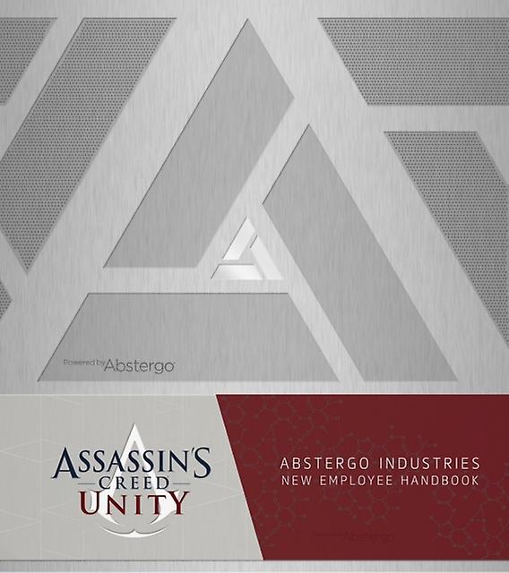 كتيب موظف Assassins Creed Unity Abstergo Entertainment بواسطة كتاب كريستي الذهبي غلاف عادي