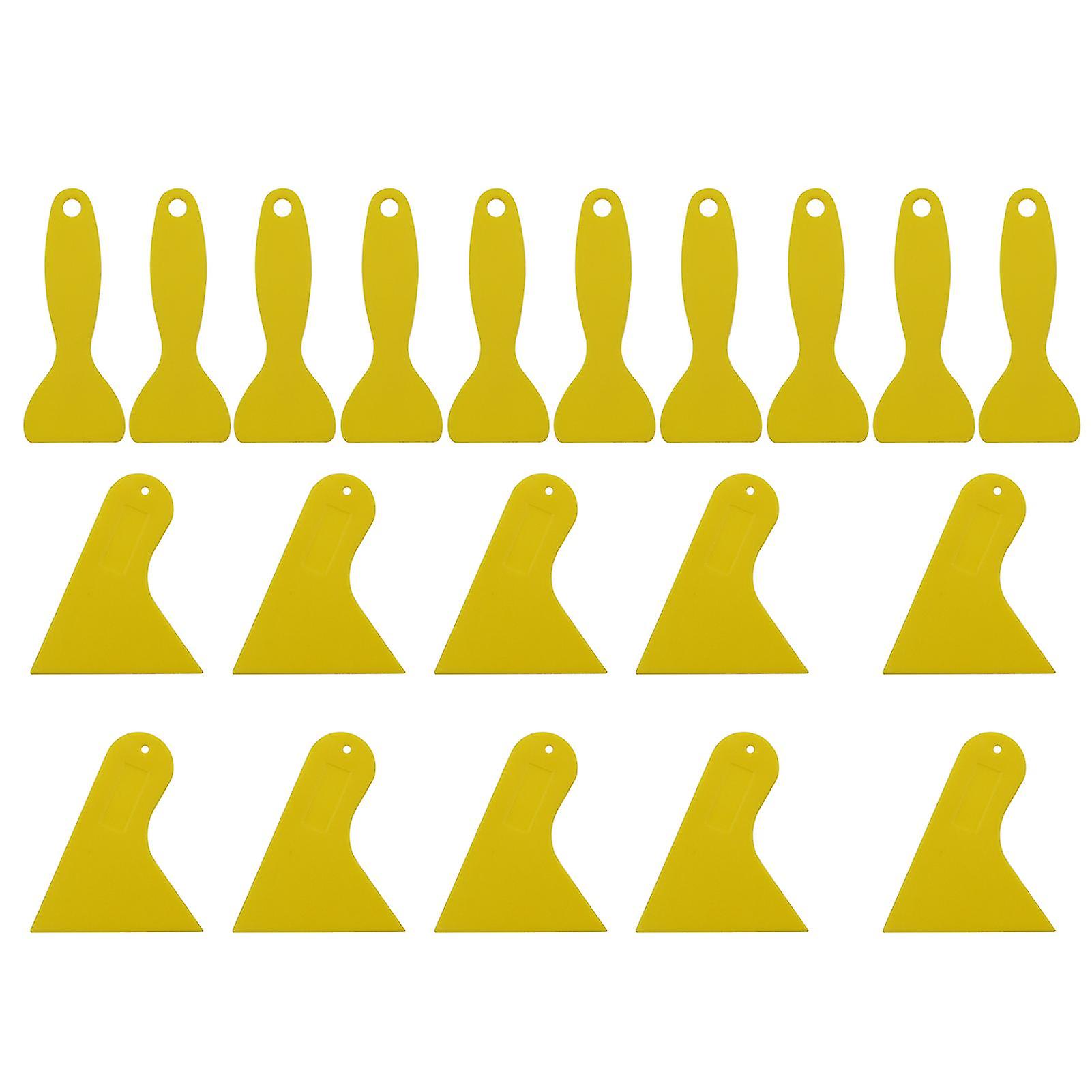 20pcs Widely Used Film Scraper Different Specifications Easy To Use Lightweight Glass Film Scraper For Car Windows