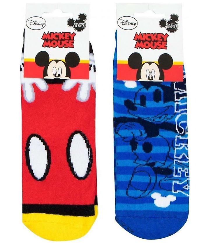 2-pack antislip sokken Mickey Mouse 31/34