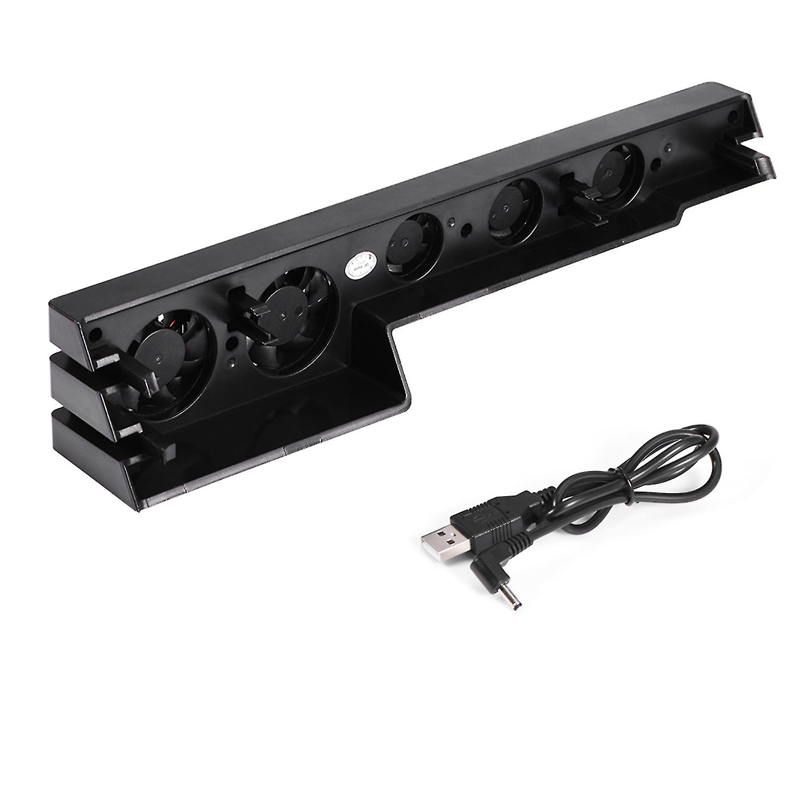 5 Fan Super Turbo Cooling Fan for Playstation PS4 Pro, Temperature Control Cooler with High-Speed Quiet Operation