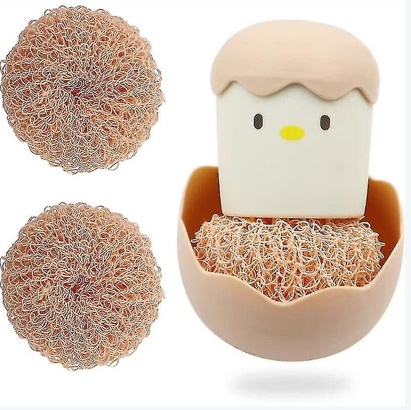 Eggshell Brush With Two Refills