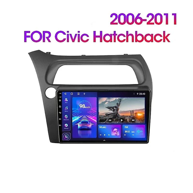 2Din Android Radio Multimidia Video Player Car Stereo For Honda Civic Hatchback 2006-2011 Carplay