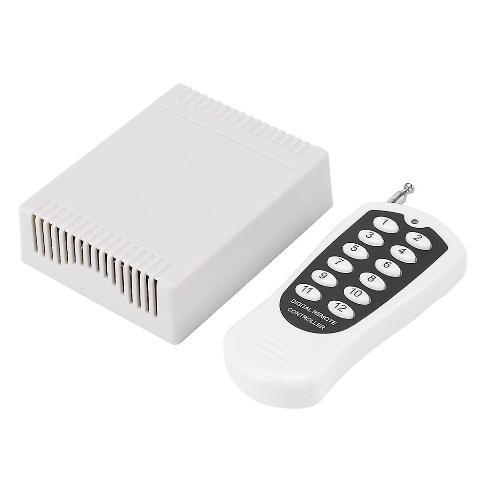 DC 12V Relay 12 Channel Wireless RF Remote Control Switch Transmitter & Receiver