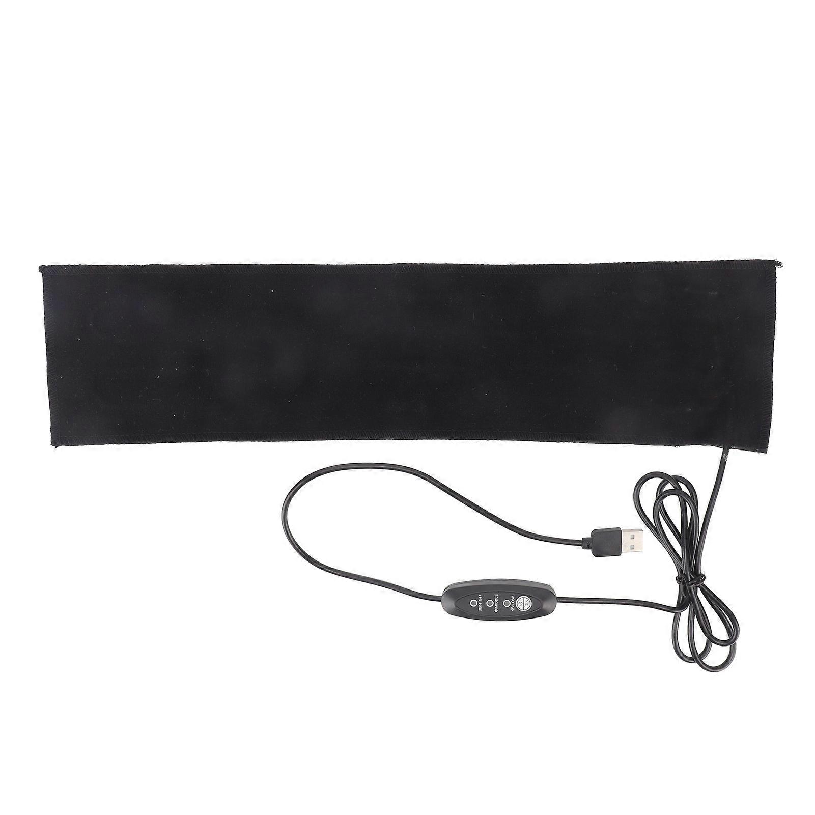 Foldable USB Carbon Fiber Heating Pad 3 Speed Temperature Adjustment Shoulder Heating Film DC 5V