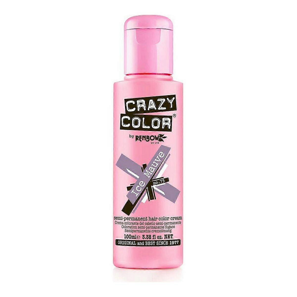Semi-Permanent Tint Mauve Ice Crazy Color No 75 (100 ml)