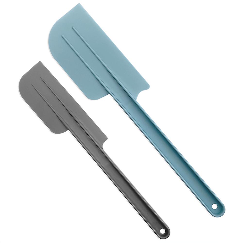 2Pcs Heat Resistant Cream Scraper Non-Stick Cream Spatulas Scraper for Scraping Mixing Baking Stirring New