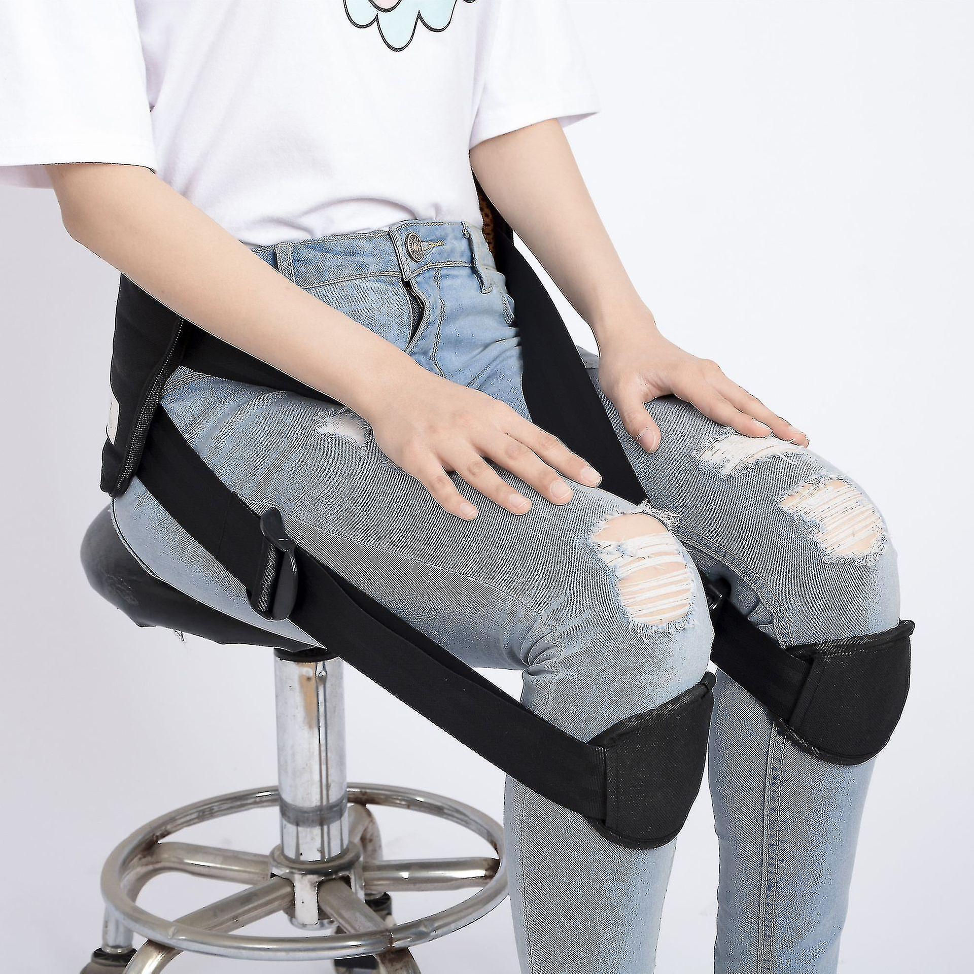 Correct Back Posture While Sitting ( Recommended For Back Pain  Makes Every Chair Ergonomic  Lumbar Support, Adjustable Straps) Vsz