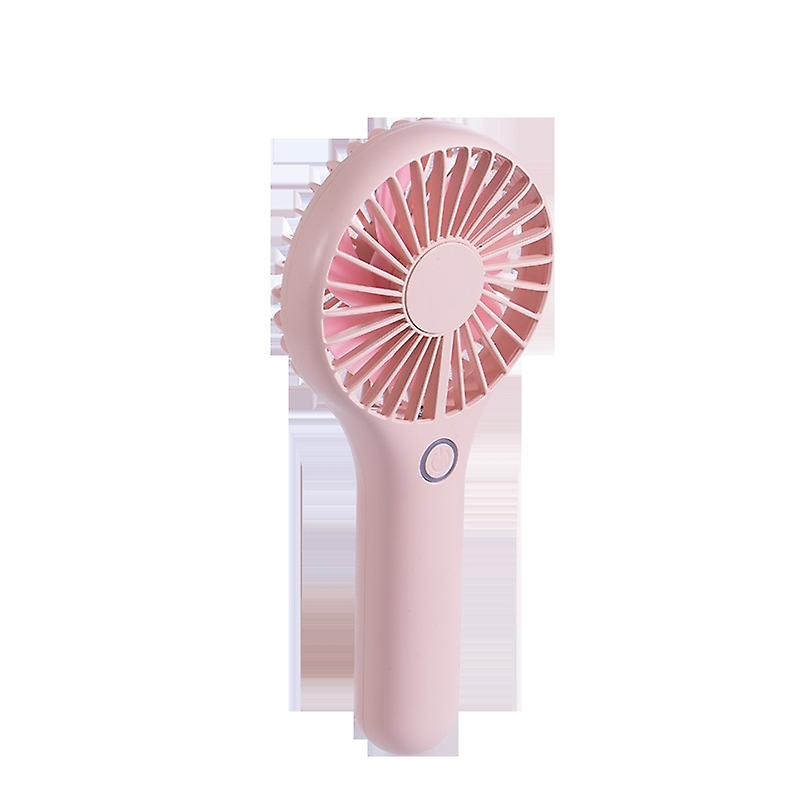 Mini Hand USB Fan with 3 Wind Levels (Pink)