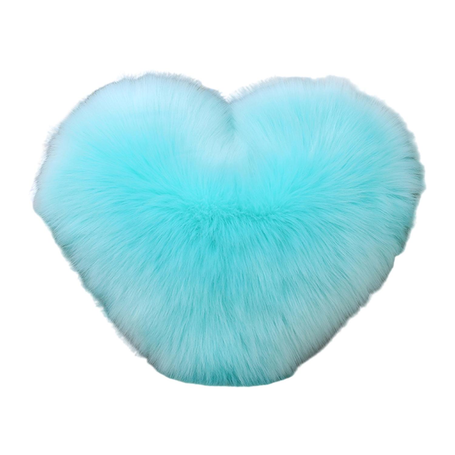 Pillow Doll Soft Texture Wide Application PP Bomull Dekorative Heart Shaped Sofa Pute Cover House