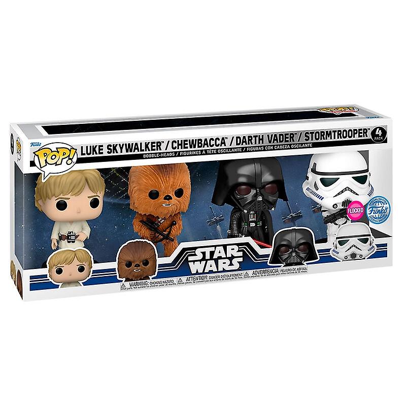 POP Pack 4 Φιγούρες Star Wars Νέα Κλασικά Αποκλειστικά