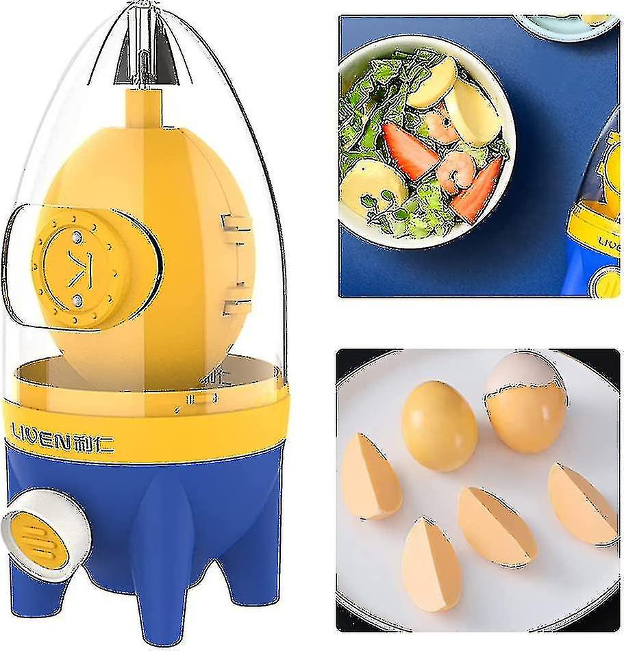 Egg Scrambler Shaker Manual Egg Mixer Egg Maker Yolk Mixer With Drawstring For Kitchen Hard Boiled Eggs