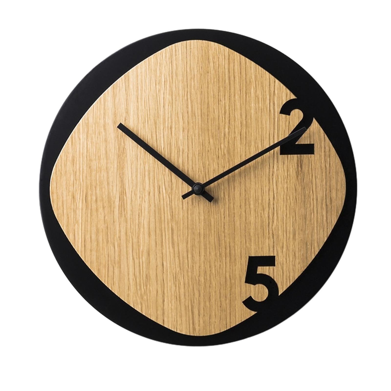 Hanging Wall Clock Wall Art Clock Simple Gift Silent Creative Decorative Clock Mute Clock for Hotel Home Classroom Bar Office