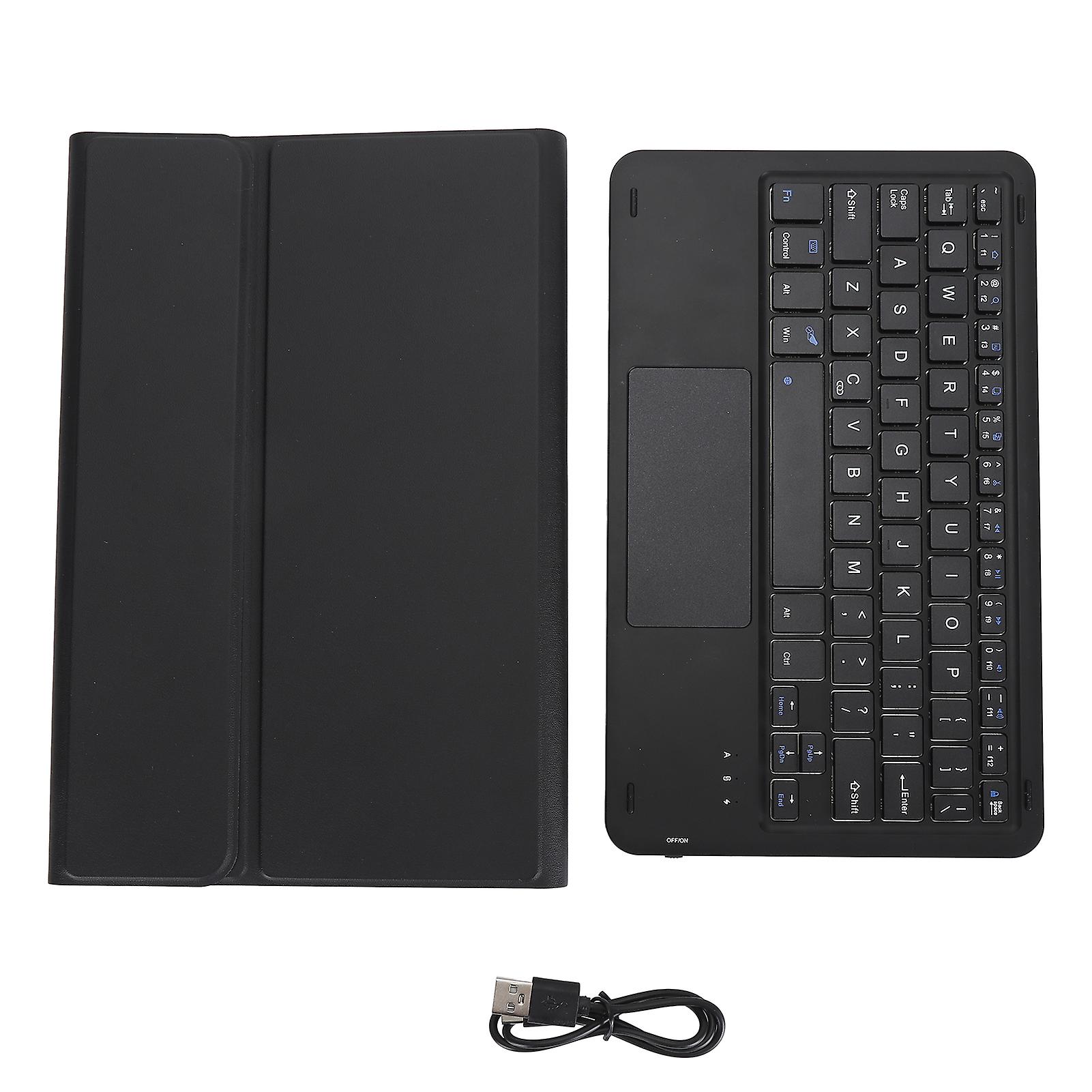 Keyboard Case for Tab M10 5G 10.6inch PU Leather Cover with Romovable Wireless Keyboard Multi Touch Tablet Case with Keyboard