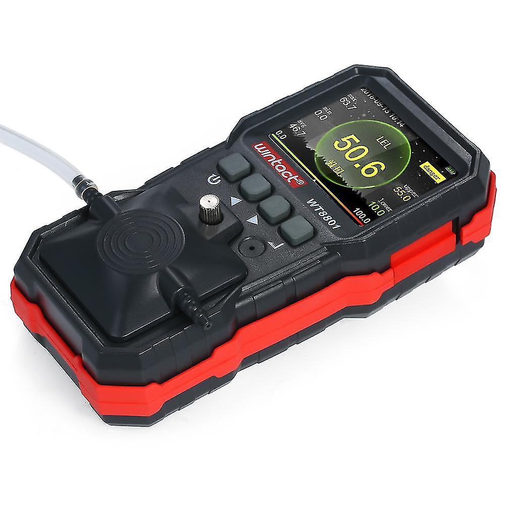 Lcd Display High Precision Combustible Gas Meter Professional Combustible Gas Detector With Sound-light And Vibration Alarm
