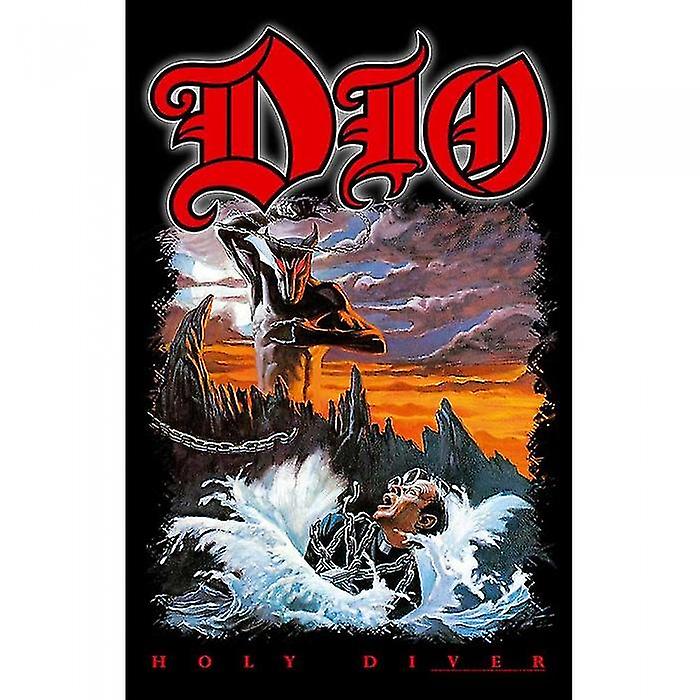 Dio Holy Diver Textile Poster