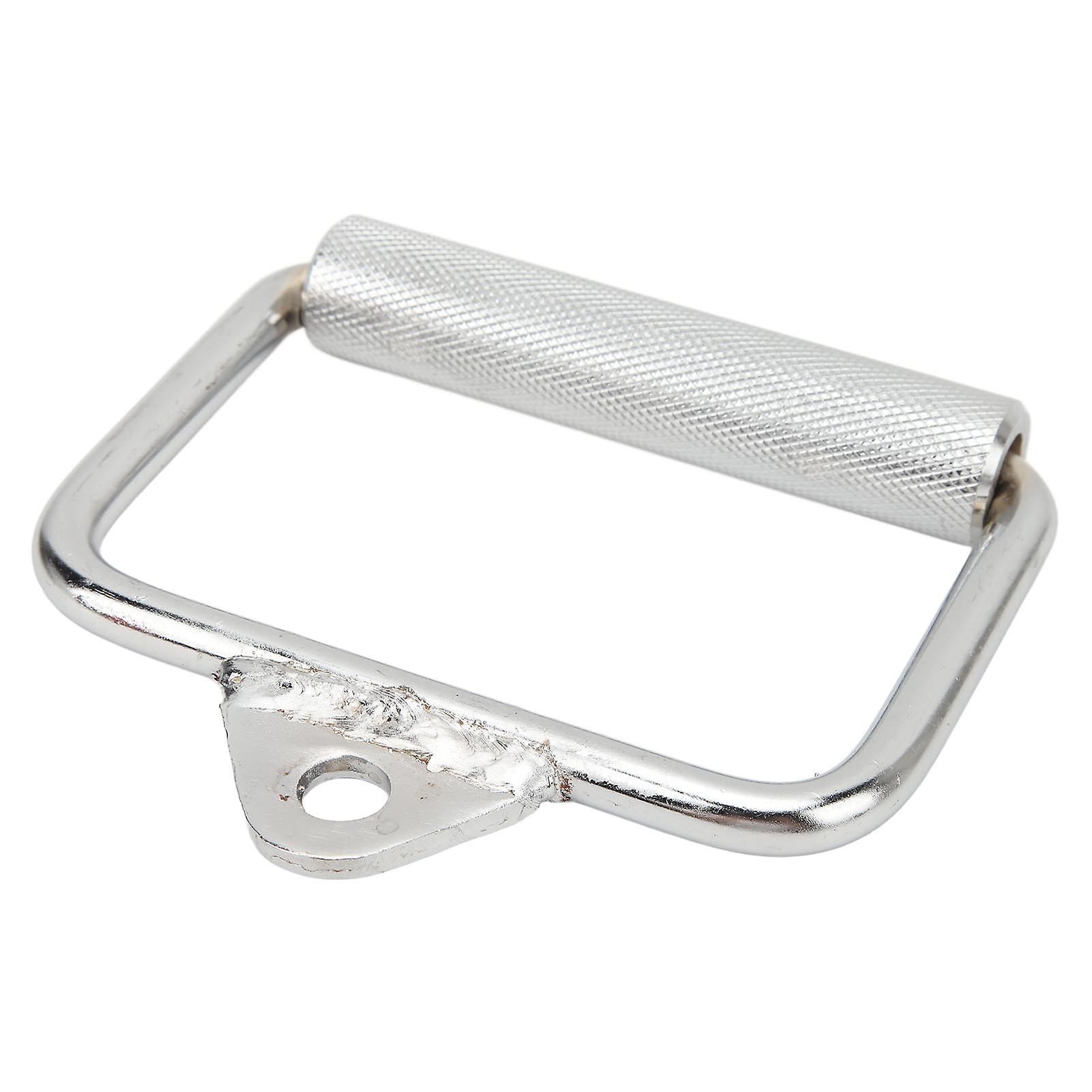 Steel Knurled Cable Machine Handle Fitness Pulldown Rowing Grip