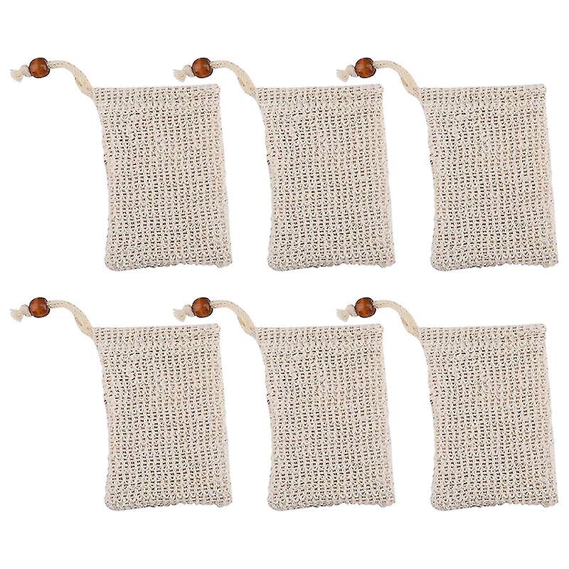 6pcs Soap Mesh Holder