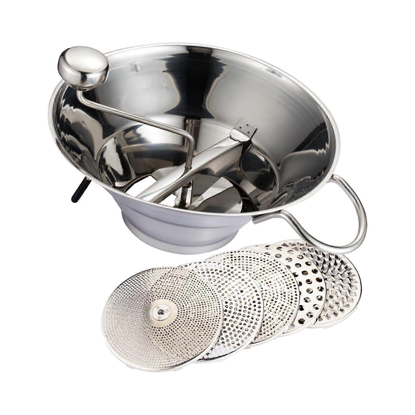Rustfritt stål matmølle roterende matmølle roterende matmikser for saus tomat