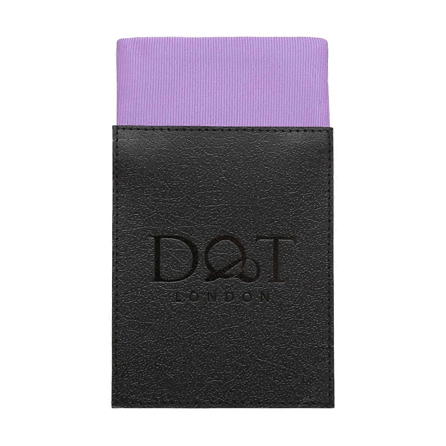 Lilac Plain Twill Pre-Folded Pocket Square Fold