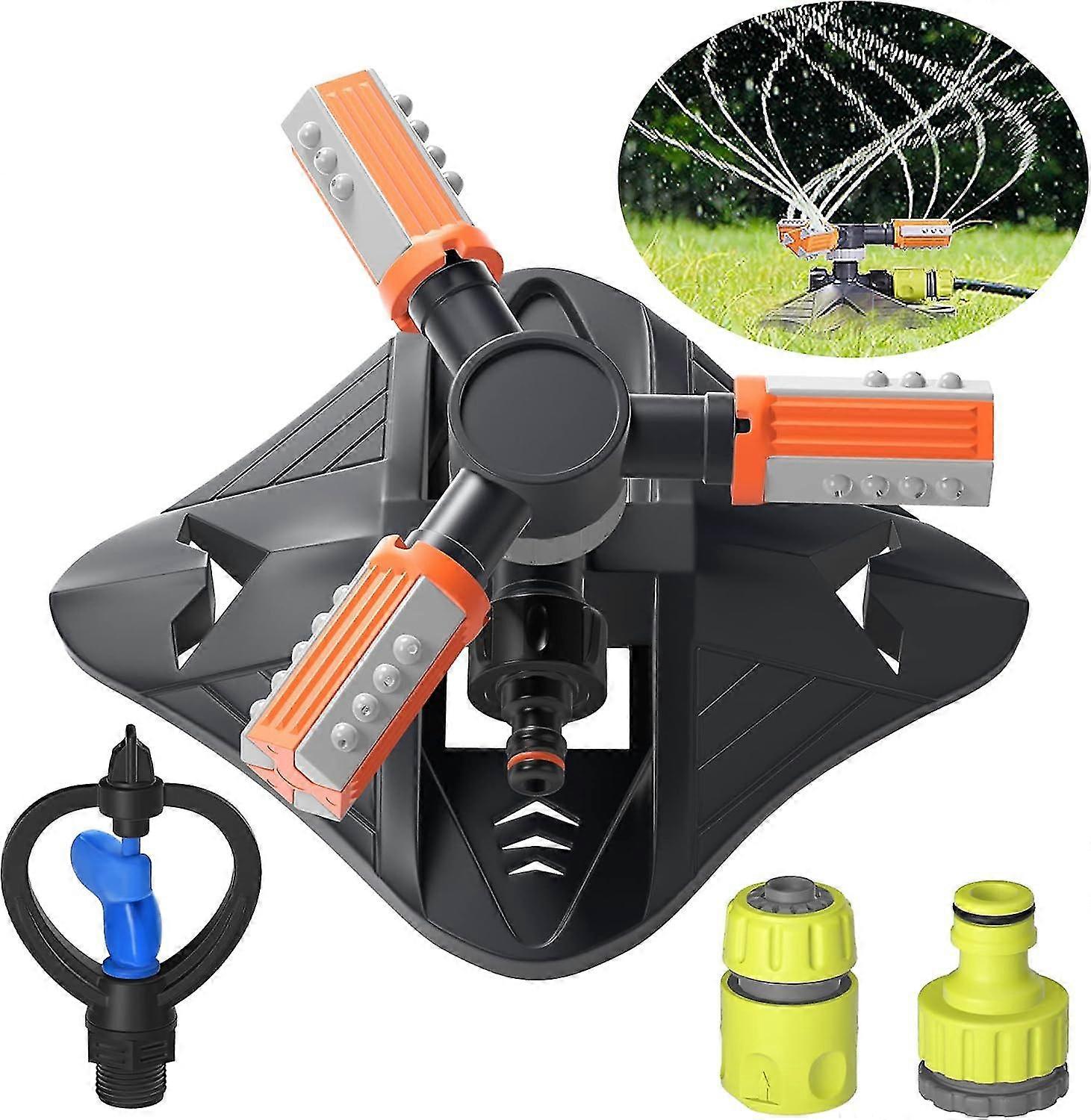 Garden Sprinkler - 360 Degree Rotating Sprinkler