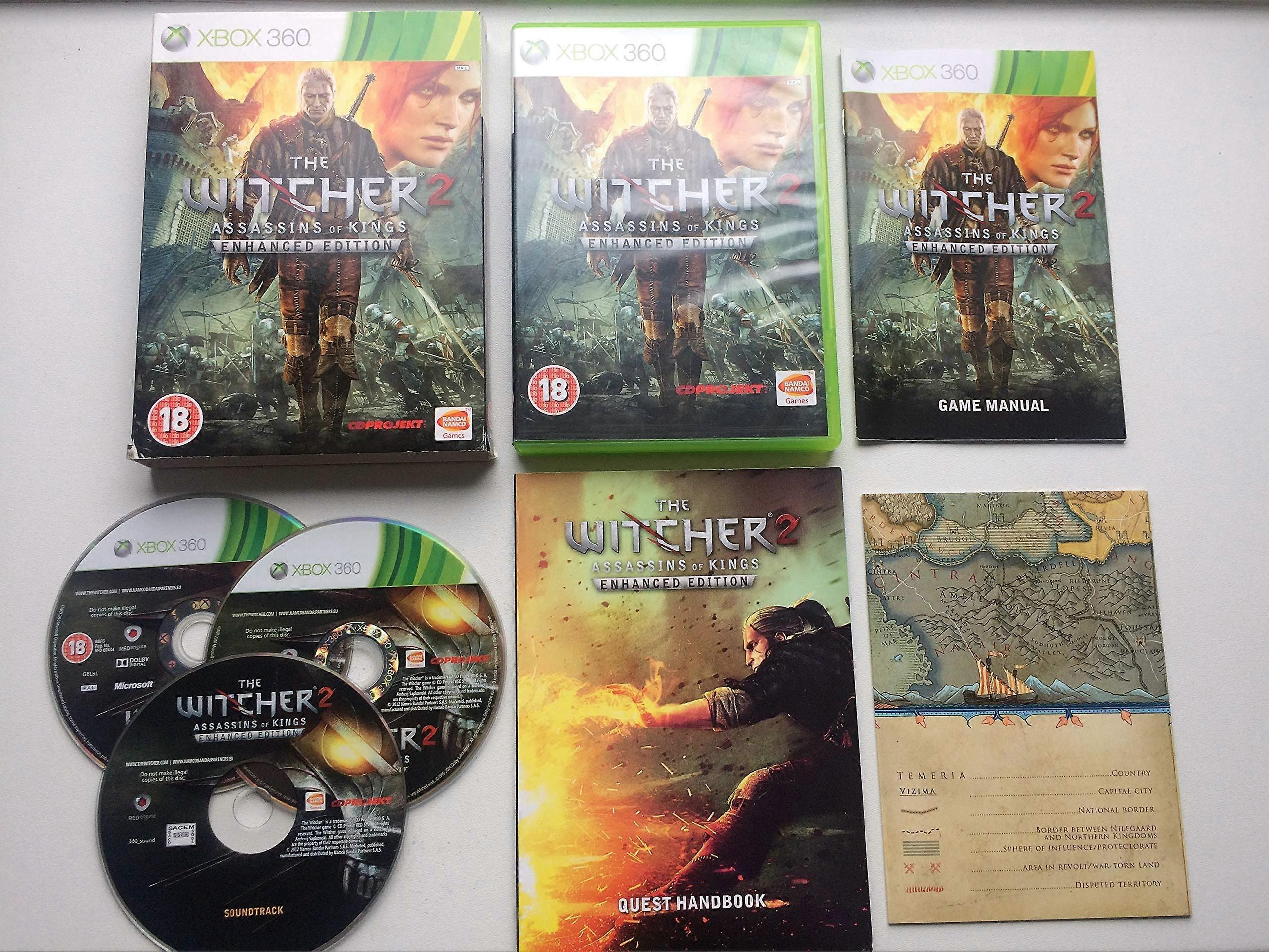 The Witcher 2 Assassins of Kings - Enhanced Edition (Xbox 360) - PAL - New & Sealed