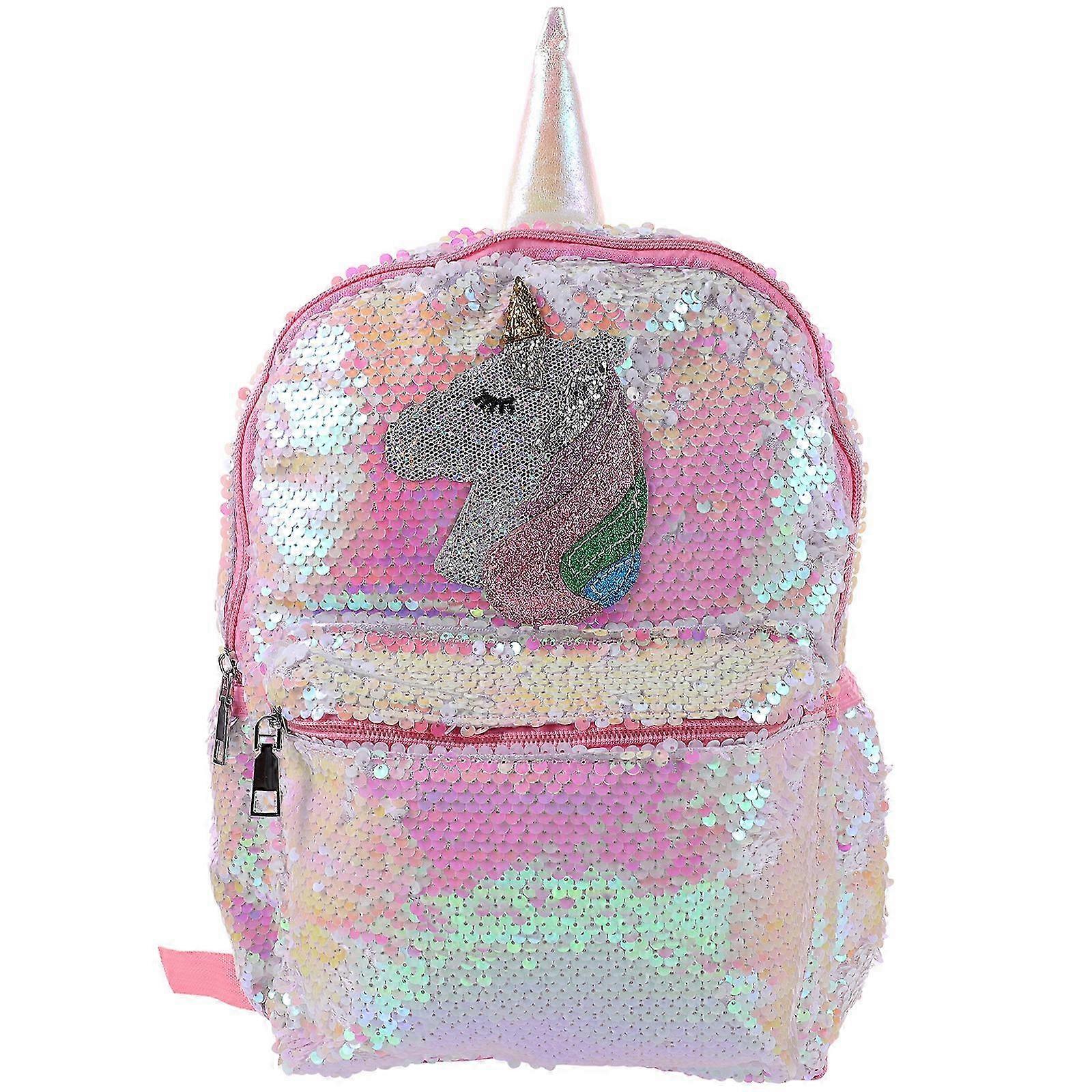 Glitter Backpack Sequin Backpack Children Backpack Kids Back Pack Sequence Backpack