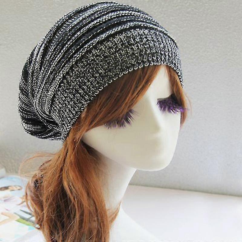 Unisex Winter Baggy Oversized Slouch Beanie Hats Caps