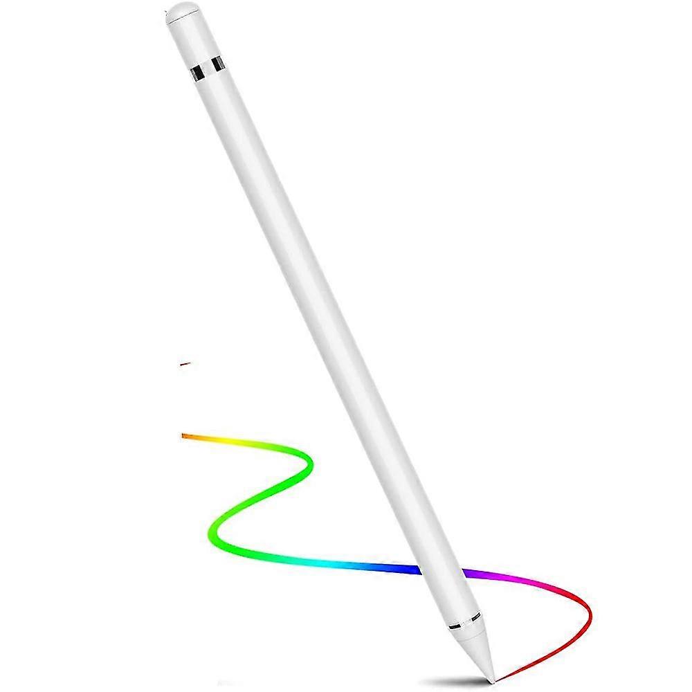 Active Stylus Touch Pen,high Sensitivity Capacitive Ipad Pencil,white