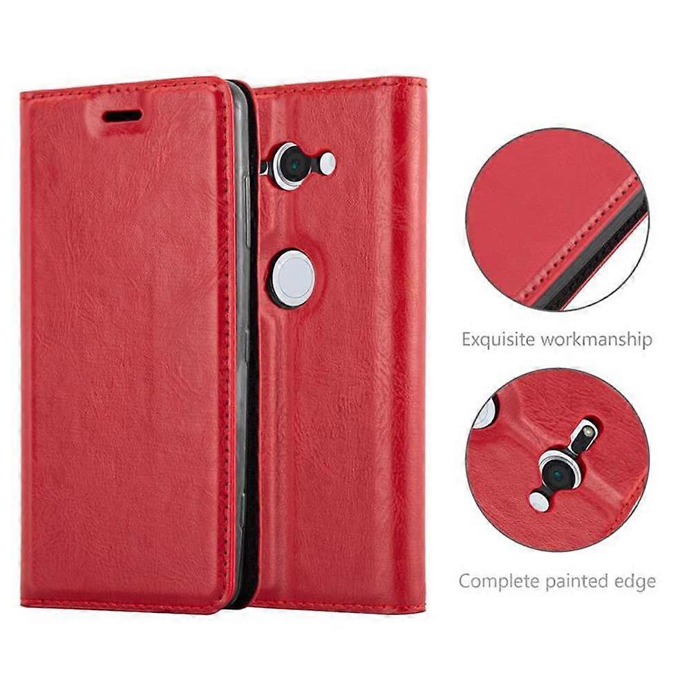 Sony Xperia XZ2 Case - Protective Case with Stand Function and Card Slot