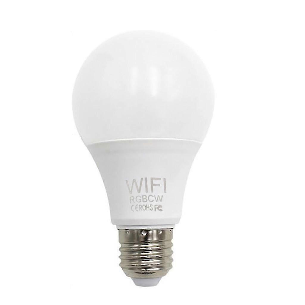 wifi smart lamp led dimmable light bulb 10w e27 smart home bulb wireless control