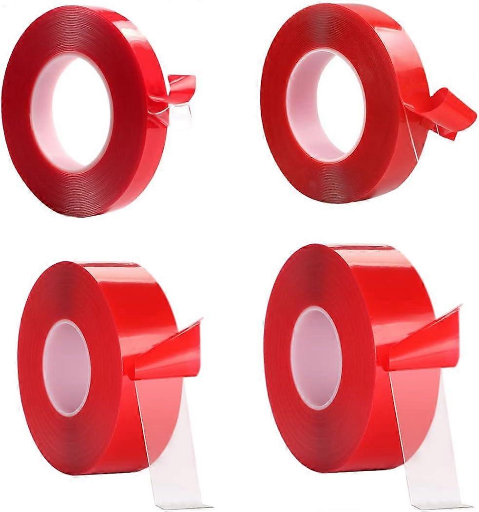 12m 5mm, 10mm, 15mm, 20mm Solid double -sided adhesive tape, for permanent fixation is suitable