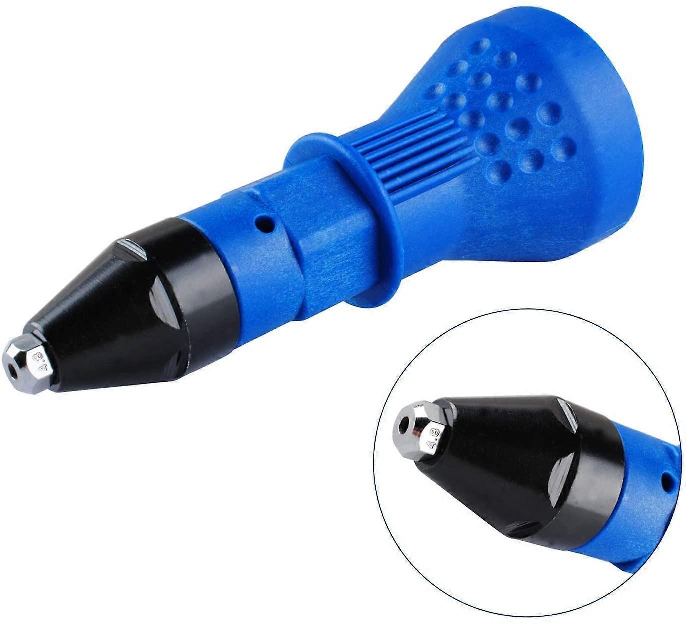 Cordless Electric Rivet Drill Tool Kit (Blue)