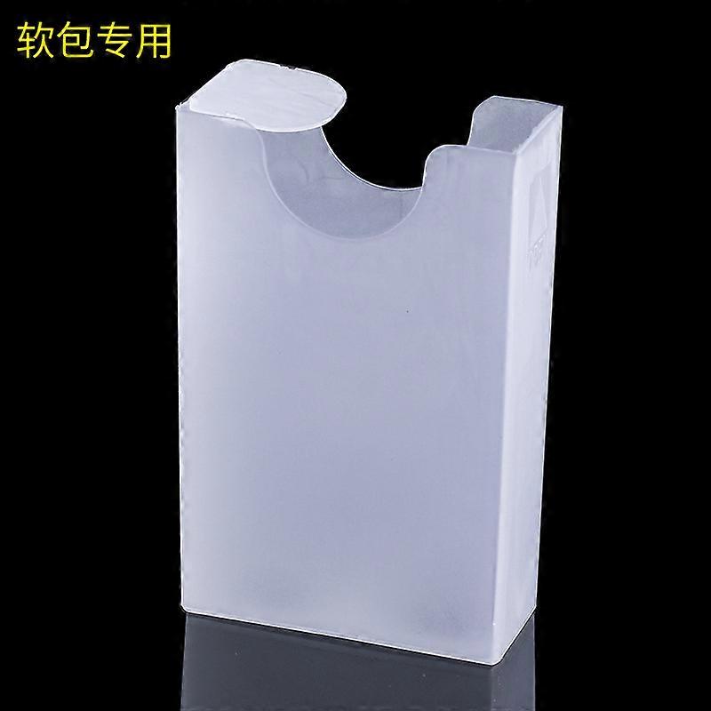 Plastic Cigarette Case Transparent Whole Package Soft Package Hard Package 20 Cigarettes Personalized Creative Pressure-Proof Cigarette Boxes