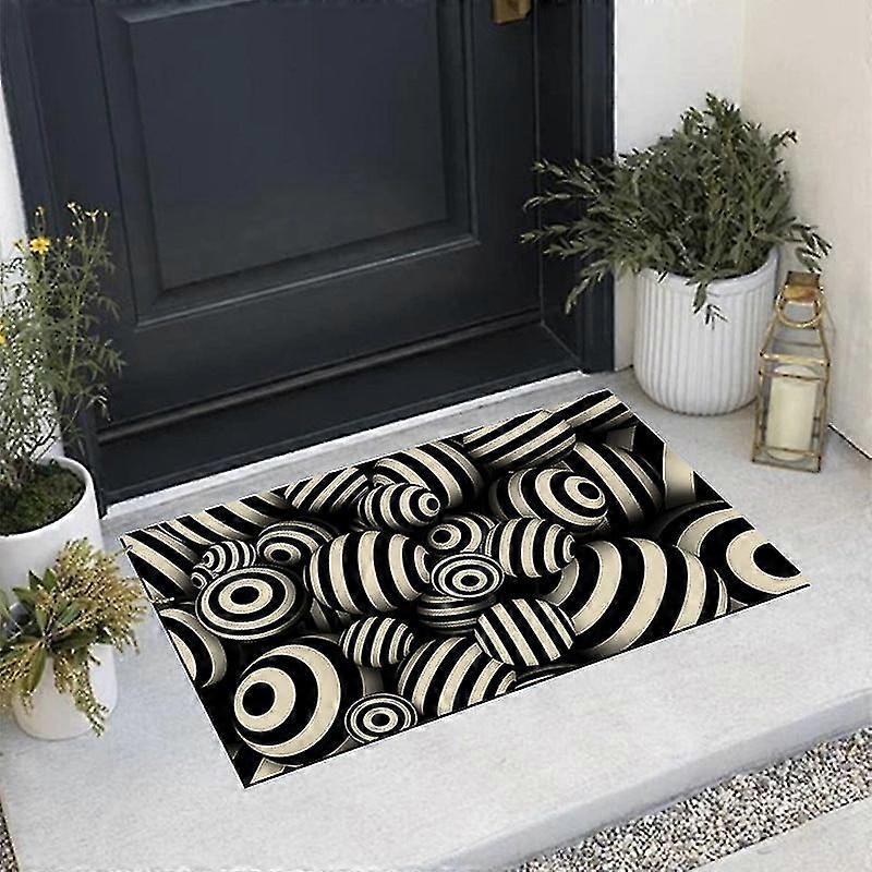 3d Visual Vertigo Carpet Clown Door Mat Sewer Floor Mat