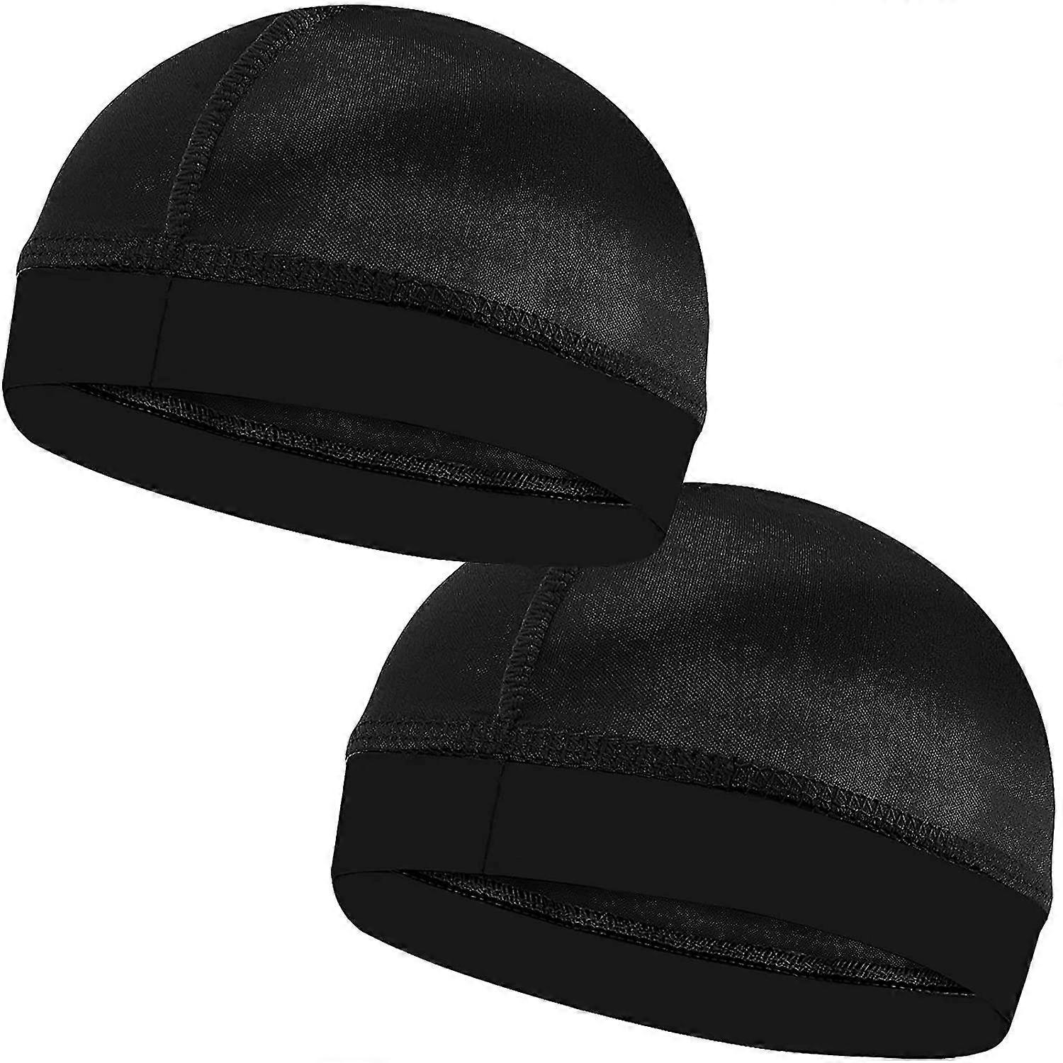 2pcs silky stocking wave caps , doo rags compression cap