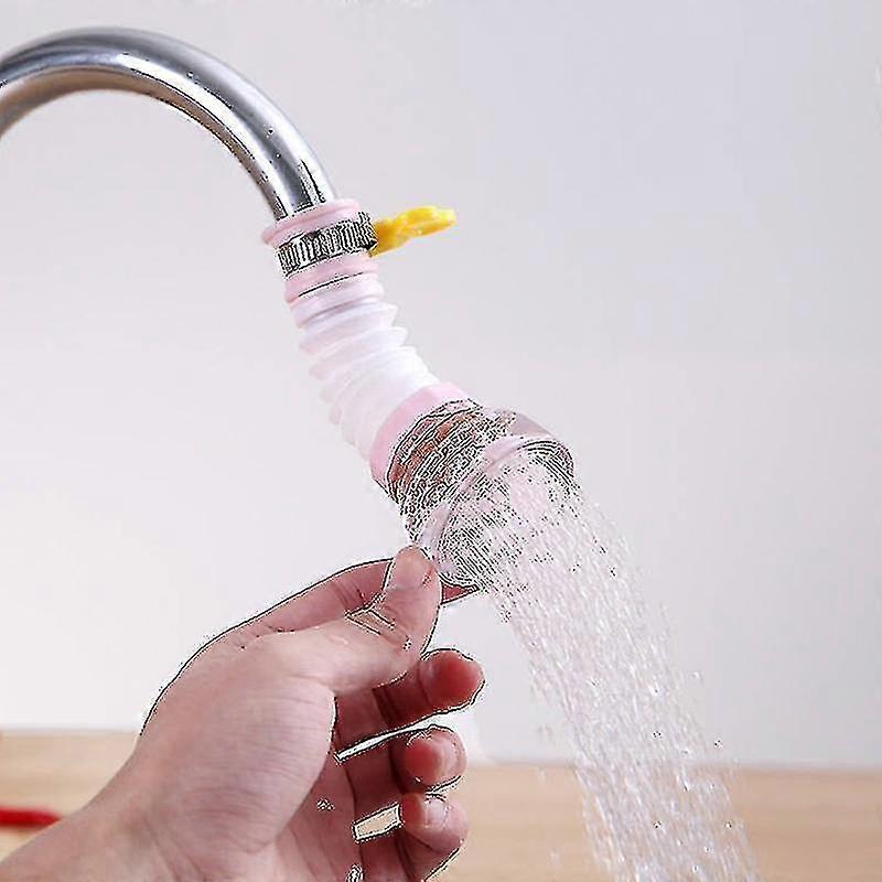 360 Degree Adjustable Kitchen Faucet Extender Water Saving Splashproof Kitchen Gadget Faucet Tw