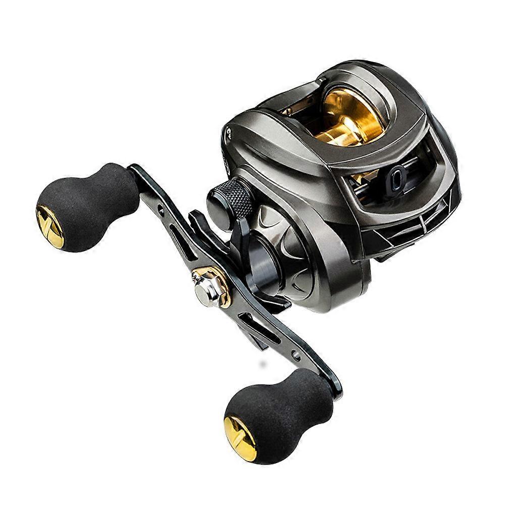 Fishing Reel Casting Reel Baitcaster 7.2:1 High Speed Spinning Reel with Magnetic Brake 18LB Max Drag for Left Hand