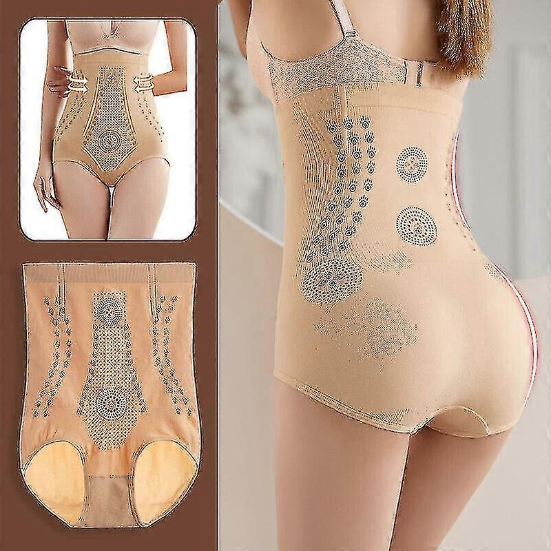 3pcs Ionstech Unique Fiber Restoration Shaper, Graphene Honeycomb Tummy Control High, Hip Enhancer Shapewear, Elastic Body Shaper