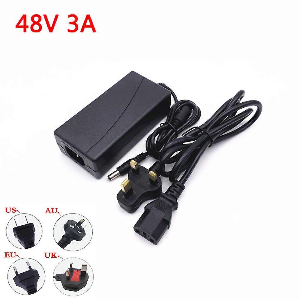 DC 48V 3A 144W POE Adattatore di alimentazione 48V Volt per CCTV Sicurezza Sorveglianza POE Iniettore Ethernet IP Camera Phone 48V 3000mAh