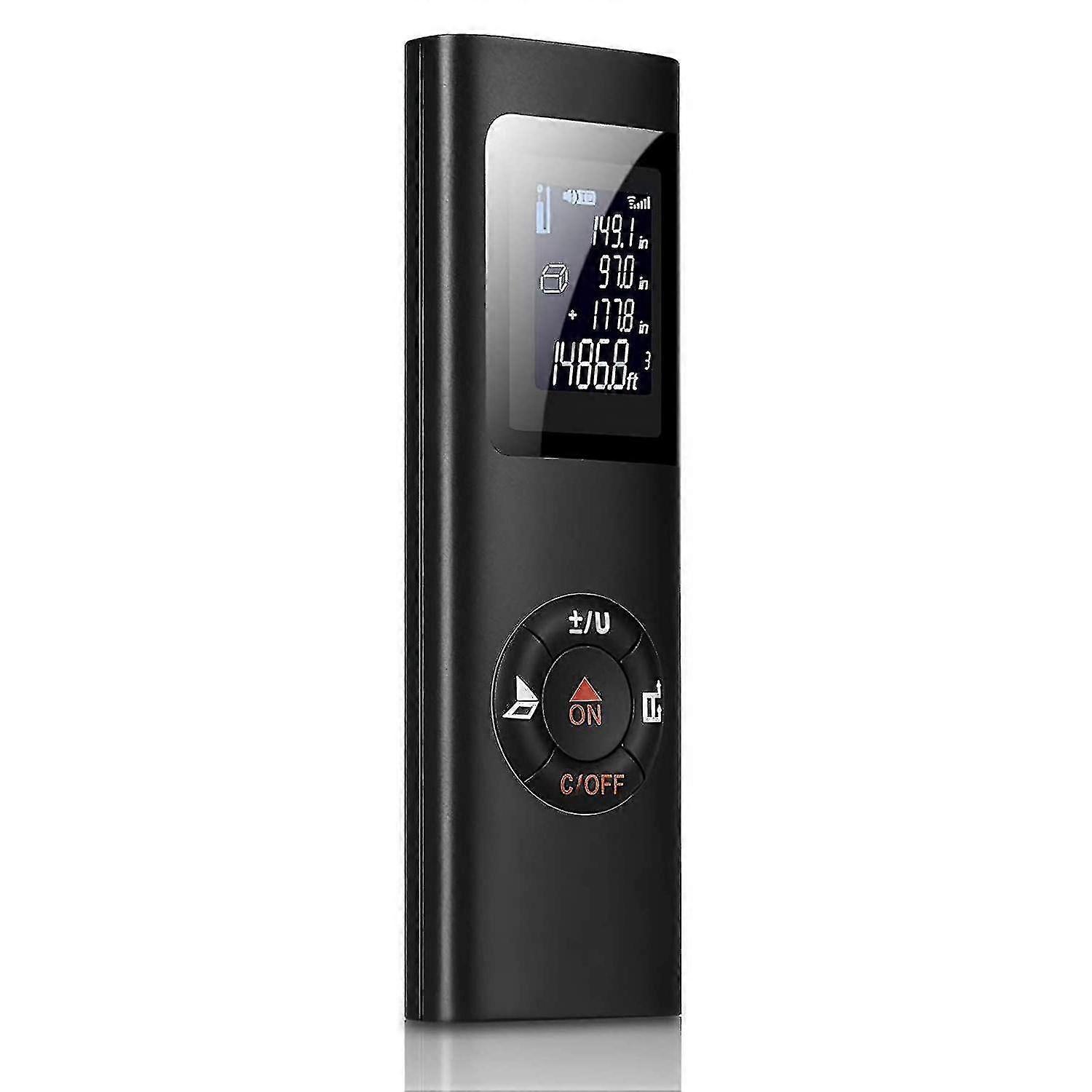 Laser Distance Meter 40m Portable Digital Laser Calculation Measure Distance Surface Volume/pythagorean Function/ip54/lcd Backlight/rechargeable Star