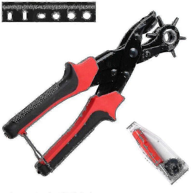 Belt Leather Punch Machine Eyelet Pliers Puncher Making Hole
