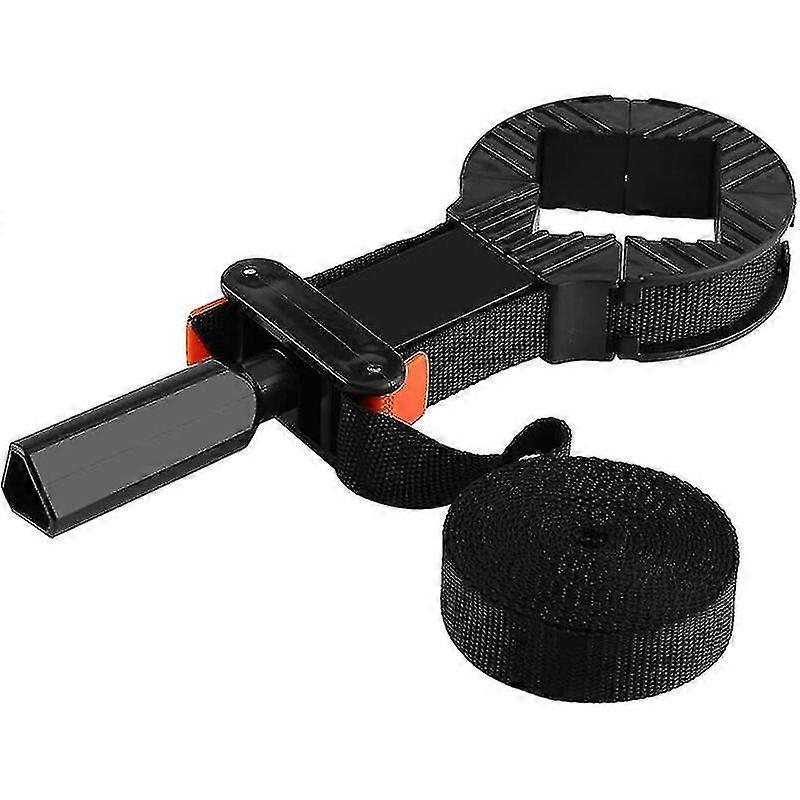 Long Clamps For Bonding E11 Chairs Notched Belt Clamp Multi-function Adjustable Angle Clamp With 4 Jaws Strap Clamp For Picture Frame Binding Woodwork