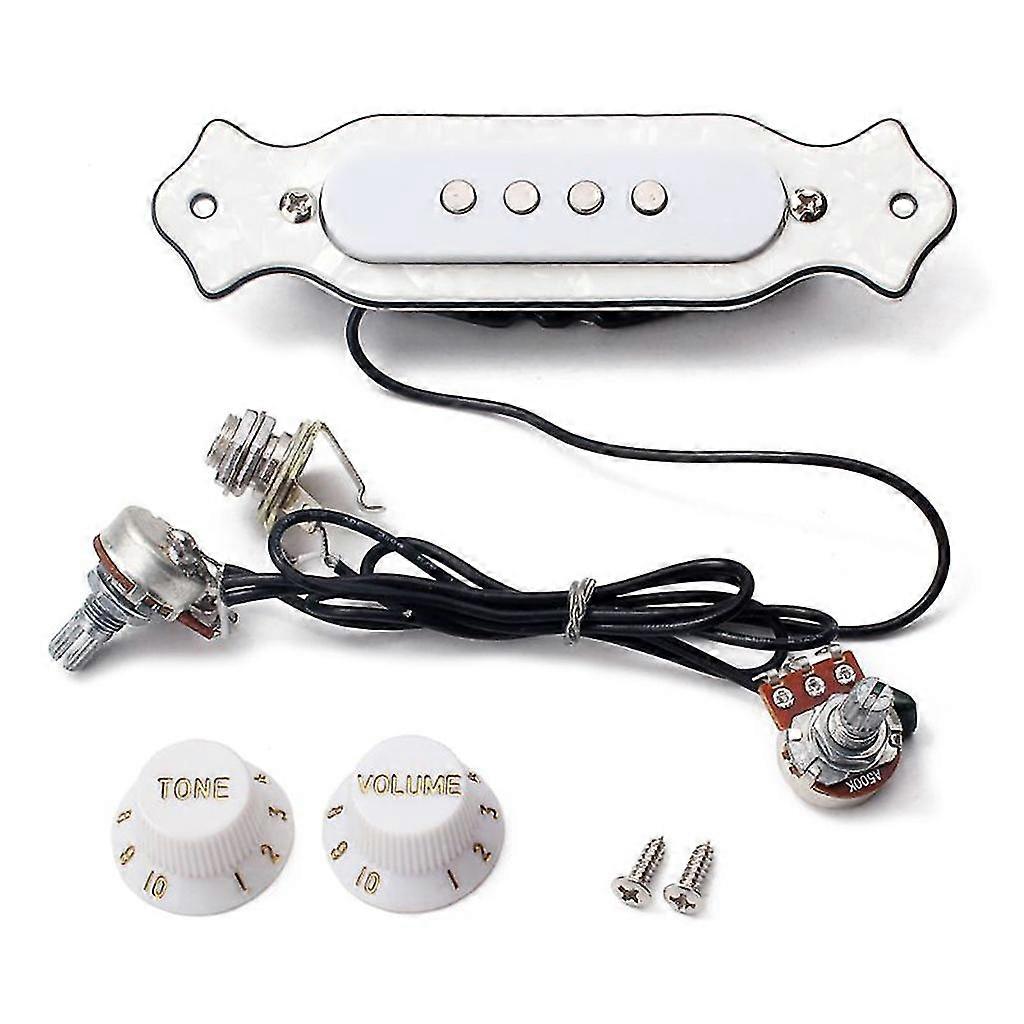 Guitar 500k Control Line Sound Hole Pickup For Cigar Box