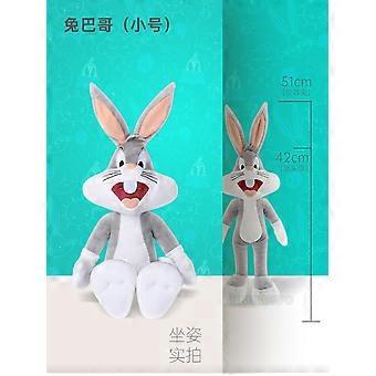 Big Looney Tunes Pernalonga Coelho Pelúcia Brinquedo Piu-Piu Pássaro Coelho Anime Desenho Animado Filme Pelúcia Boneca Brinquedos Presente