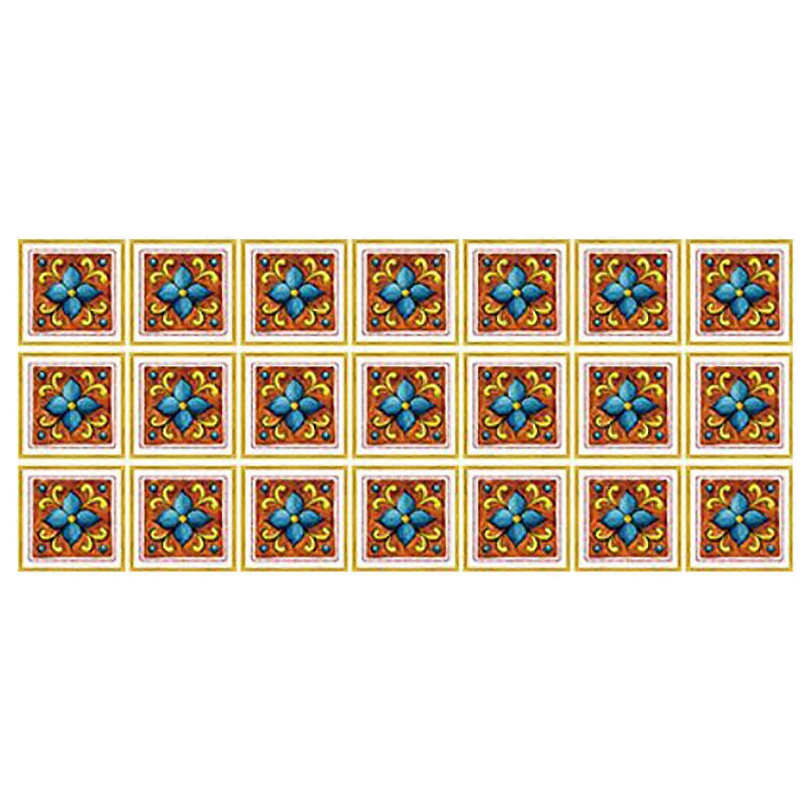 Creative Waterproof  Wear Resistant Decorative Floor D Iagonal Sticker