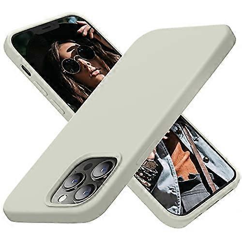 iPhone 14 Pro Max Case [Liquid Silicone Slim Fit] Ultra Thin Matte Cute 14 Promax Case for Women Men