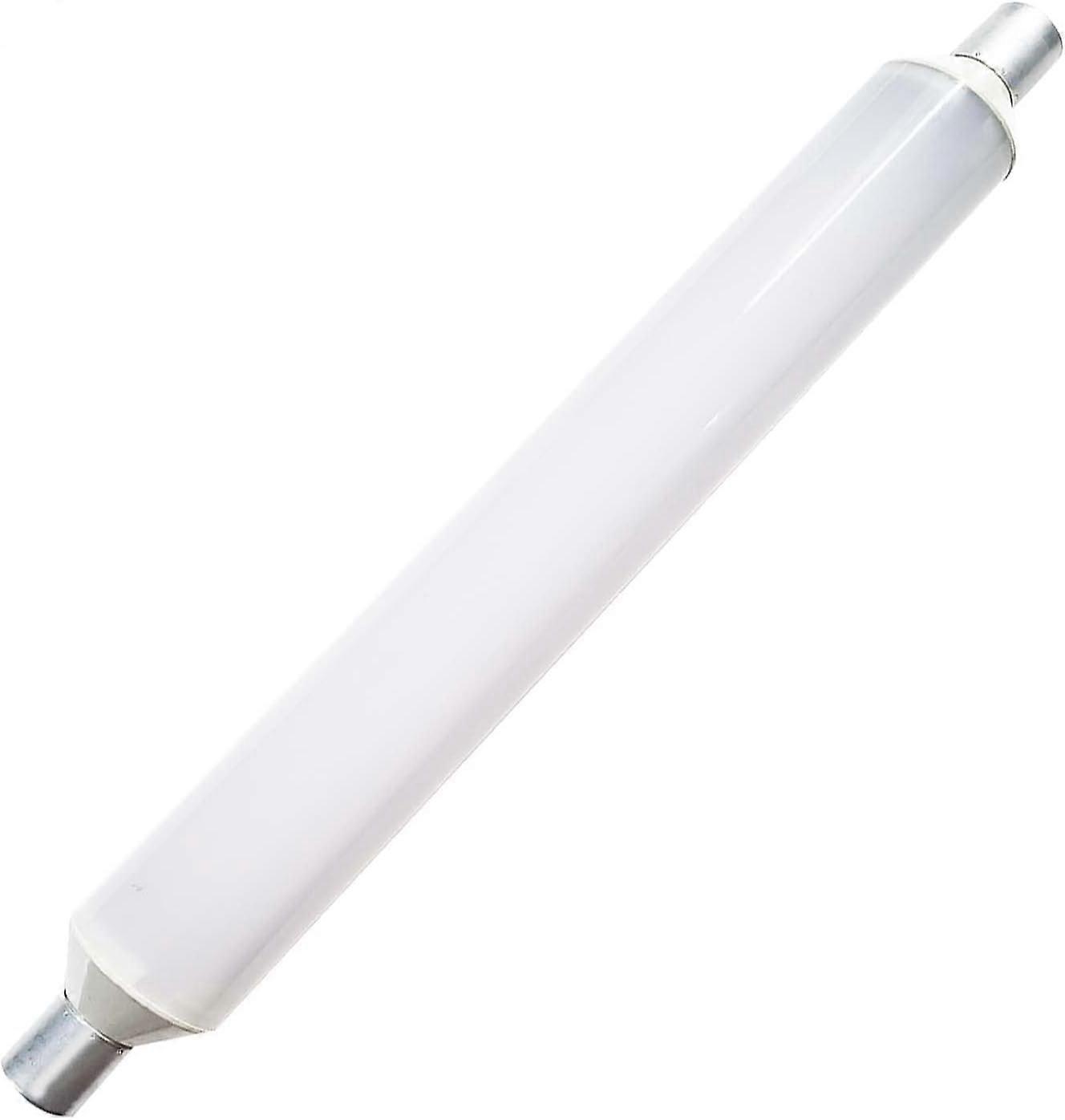 7W S19 LED Tube Light Warm White, S19 LED Bulb Equivalent to 70W Incandescent Bulb, 310mm S19 LED Neon Light for Mirrors and Painted Lights, 1 Piece